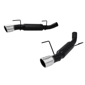 Ford Mustang GT500 Performance Exhaust - Flowmaster - Outlaw Series Axle-Back - Polished Stainless Steel - `05-`10