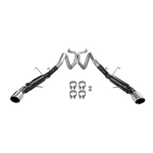 Ford Mustang GT Performance Exhaust - Flowmaster - Outlaw Cat-Back - `13-`14