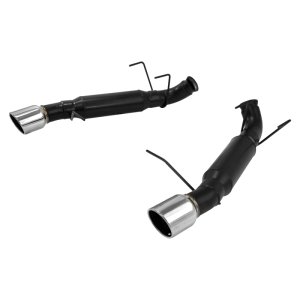 Ford Mustang GT Performance Exhaust - Rear - Flowmaster - Outlaw Series Axle-Back - Polished Stainless Steel - `13-`14
