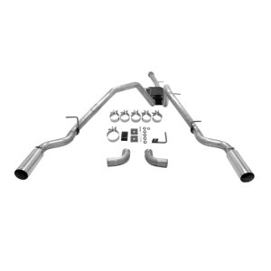 Chevrolet Silverado 1500 Performance Exhaust - Rear - Flowmaster - Cat Back, Force II, Super 50 Series - `14-`19