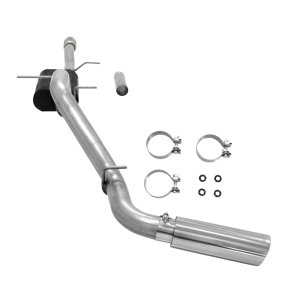 Chevrolet Silverado 1500 Performance Exhaust - Flowmaster - Force II Cat-Back, Super 50 Series Muffler, 4.00-inch Polished Tip - `14-`19