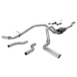 Chevrolet Silverado 1500 Performance Exhaust - Flowmaster - American Thunder Cat-Back - `07-`13