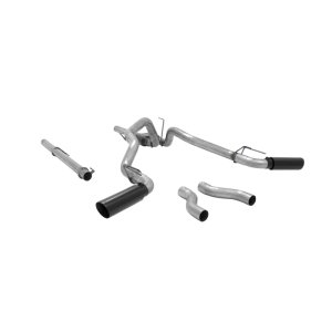 RAM 1500 Performance Exhaust - Flowmaster - Outlaw Cat-Back - Black - `09-`24