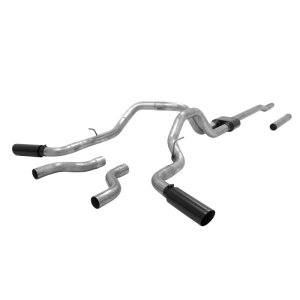 Ford F-150 Performance Exhaust - Flowmaster - Outlaw Cat Back - Black - `04-`08