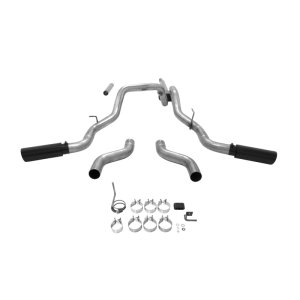 Ford F-150 Performance Exhaust - Flowmaster - Outlaw Cat Back - Black - `04-`08