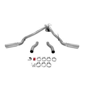 Ford F-250 Super Duty Performance Exhaust - Flowmaster - Cat Back Force II - `14-`16
