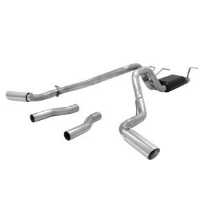 Ford F-350 Super Duty Performance Exhaust - Flowmaster - Cat Back Force II - `14-`16