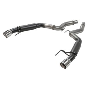 Ford Mustang Performance Exhaust - Rear - Flowmaster - Outlaw Series Axle-Back - Polished Stainless Steel - `15-`23