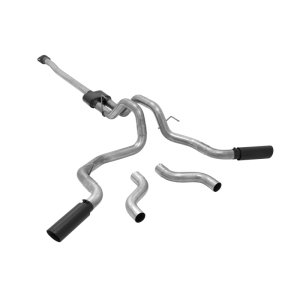 Ford F-150 Performance Exhaust - Flowmaster - Outlaw Cat-Back - Black - `15-`20