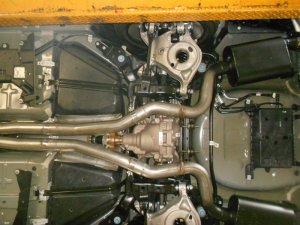 Ford Mustang Performance Exhaust - Flowmaster - American Thunder Cat-Back - Polished Stainless Steel - `15-`17