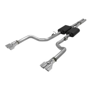 Dodge Challenger R/T Scat Pack Performance Exhaust - Rear - Flowmaster - American Thunder Cat Back - `15-`23