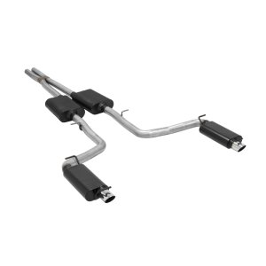 Dodge Charger SE Performance Exhaust - Rear - Flowmaster - American Thunder Cat Back - `15-`23