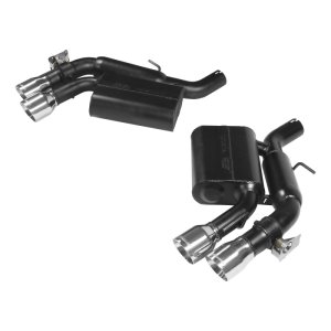 Chevrolet Camaro ZL1 Performance Exhaust - Rear - Flowmaster - American Thunder Axle-Back with Quad Tips - Polished - `16-`24