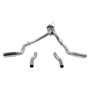 Ford F-250 Super Duty Performance Exhaust - Dual Exit - Flowmaster - Force II Cat-Back - `17-`26