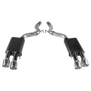 Ford Mustang GT Performance Exhaust - Rear - Flowmaster - Axle-Back American Thunder - `18-`23