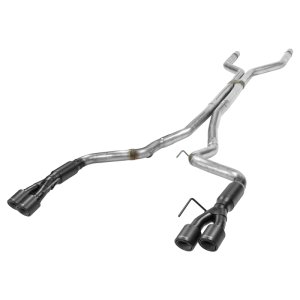 Ford Mustang GT Performance Exhaust - Flowmaster - Outlaw Cat-Back - Carbon Fiber - `18-`23