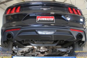 Ford Mustang Performance Exhaust - Flowmaster - Outlaw Series Axle-Back - Black - `15-`23