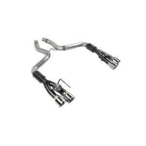 Ford Mustang GT Performance Exhaust - Rear - Flowmaster - Outlaw Series Axle-Back - Polished - `18-`23