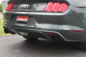 Ford Mustang Performance Exhaust - Rear - Flowmaster - Outlaw Series Axle-Back - Black - `15-`17