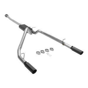 RAM 1500 Performance Exhaust - Flowmaster - Cat Back, American Thunder - Black - `19-`24