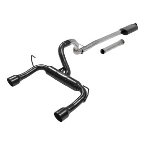 Jeep Wrangler JL Sahara Performance Exhaust - Flowmaster - Outlaw Cat-Back - Black - `20-`23
