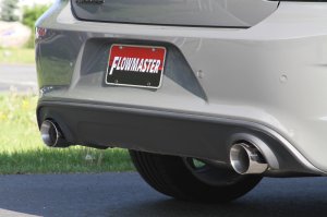 Dodge Charger Daytona Performance Exhaust - Flowmaster - Outlaw Cat Back with Standard Tips - `17-`23