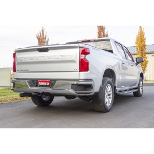Chevrolet Silverado 1500 Performance Exhaust - Flowmaster - Cat-Back Exhaust, Outlaw, Super 10 Series - Black - `19-`26