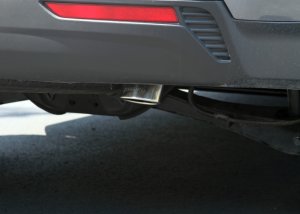 Chevrolet Tahoe Performance Exhaust - Single Out Rear Exit - Flowmaster - Force II Cat-Back - Polished - `21-`26