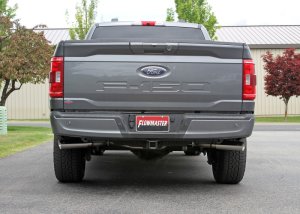 Ford F-150 Performance Exhaust - Rear + Side - Flowmaster - American Thunder Cat-Back - Polished - `21-`26