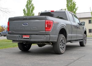 Ford F-150 Performance Exhaust - Rear + Side - Flowmaster - American Thunder Cat-Back - Polished - `21-`26