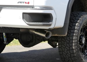 Chevrolet Silverado 3500HD Performance Exhaust - Rear - Flowmaster - Outlaw Cat-Back - `20-`26