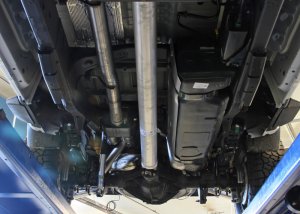 Chevrolet Silverado 3500HD Performance Exhaust - Rear - Flowmaster - Outlaw Cat-Back - `20-`26
