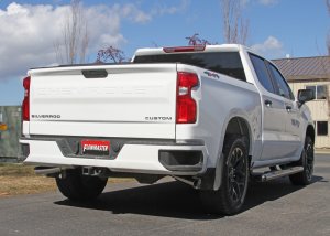 Chevrolet Silverado Performance Exhaust - Dual Out Rear/Side Exit - Flowmaster - American Thunder Cat-Back - `19-`26