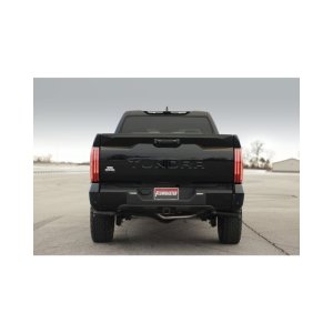 Toyota Tundra Performance Exhaust - Flowmaster - Outlaw Cat-Back, Dual out Rear or Side Exit, Black Ceramic Coated Tips - `22-`26