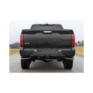 Toyota Tundra Performance Exhaust - Dual Rear/Side Exit - Flowmaster - American Thunder Cat-Back - `22-`26