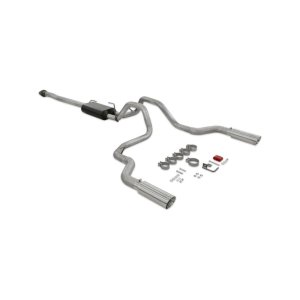 Ford F-150 Performance Exhaust - Dual Out Rear Exit - Flowmaster - Force II Cat-Back - `15-`20