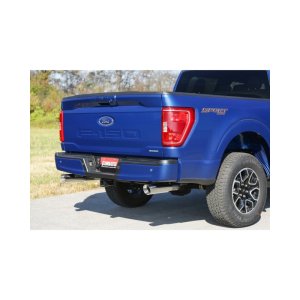 Ford F-150 Performance Exhaust - Rear - Flowmaster - Force II Cat-Back - Polished - `21-`26