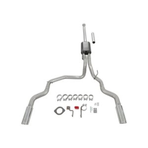 Ford F-150 Performance Exhaust - Rear - Flowmaster - Force II Cat-Back - Polished - `21-`26