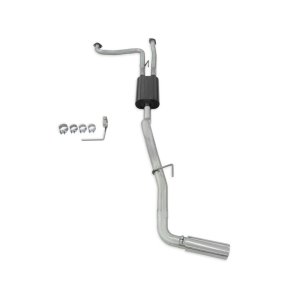 Nissan Frontier Performance Exhaust - Single Rear Exit - Flowmaster - American Thunder Cat-Back - Polished Stainless Steel - `22-`26