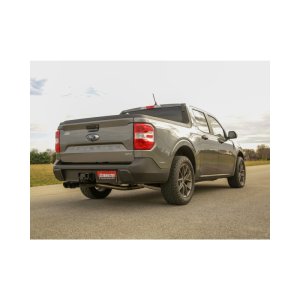 Ford Maverick Performance Exhaust - Flowmaster - Cat-Back, Single Rear or Side Exit, American Thunder - Black - `22-`24