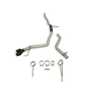 Ford Maverick Performance Exhaust - Flowmaster - Cat-Back, Single Rear or Side Exit, American Thunder - Black - `22-`24
