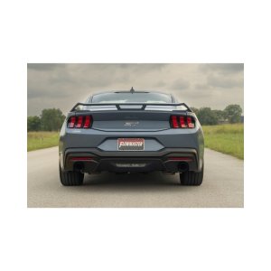 Ford Mustang GT Performance Exhaust - Flowmaster - Outlaw Axle-Back, Non-Valved, 3.0-inch Stainless Steel, 4.0-inch Black Tips - Black - `24-`26