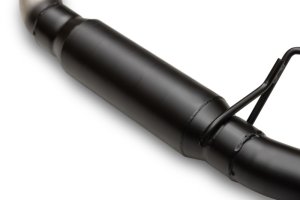 Ford Mustang GT Performance Exhaust - Flowmaster - Outlaw Cat Back, Black Tip, Non-Valved - Black - `24-`26