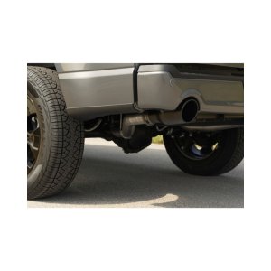 Ford F-150 Performance Exhaust - Flowmaster - American Thunder Cat-Back, Dual Tailpipe, Super 40 Series, Black Ceramic Coated Tips - Black - `21-`26