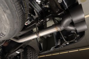Chevrolet Silverado Performance Exhaust - Flowmaster - American Thunder Cat-Back - Black - `24-`26