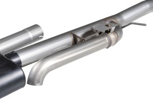 Chevrolet Silverado Performance Exhaust - Flowmaster - American Thunder Cat-Back - Black - `24-`26