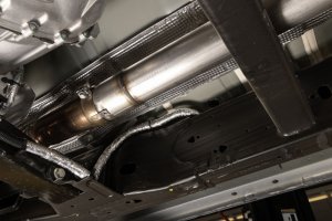 Chevrolet Silverado Performance Exhaust - Flowmaster - American Thunder Cat-Back - Black - `24-`26