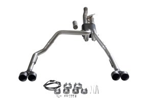 Chevrolet Silverado Performance Exhaust - Flowmaster - American Thunder Cat-Back - Black - `24-`26