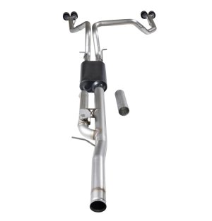 Chevrolet Silverado Performance Exhaust - Flowmaster - American Thunder Cat-Back - Black - `24-`26