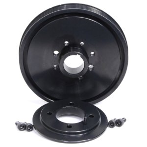 Mazda MX-5 Miata Engine Harmonic Balancer - Fluidampr - Fluidampr, Steel, Internally Balanced - Black Zinc Chromate - `93-`05